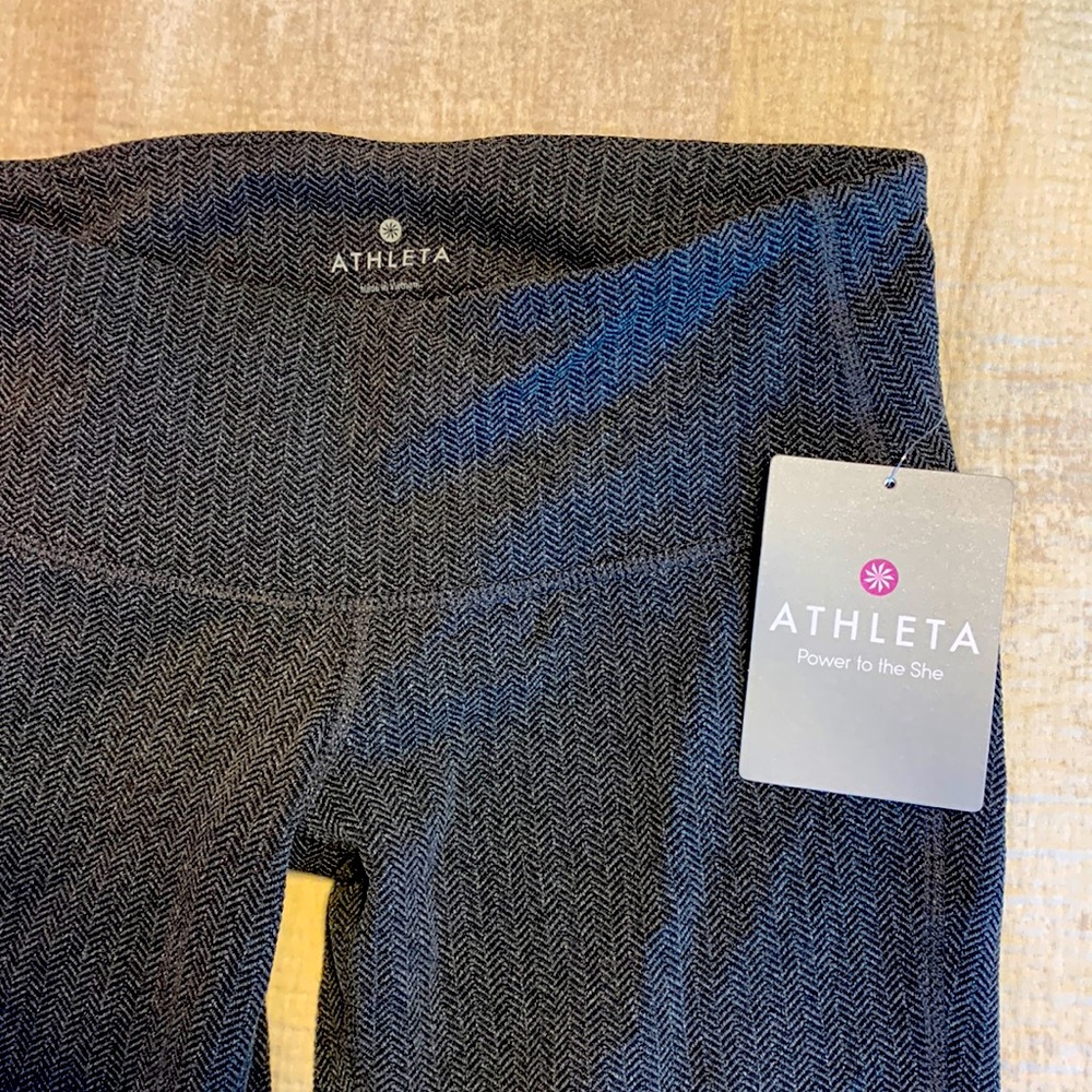 Athleta herringbone chaturanga tight.